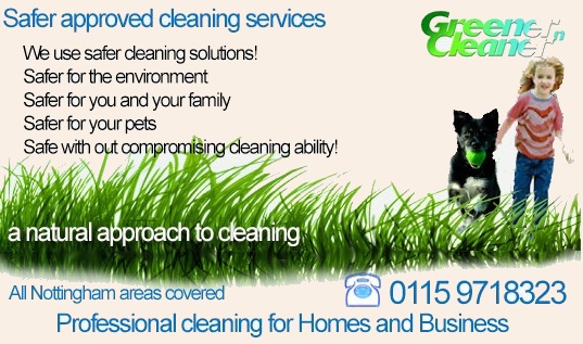 eco friendly carpet cleaning in Nottingham