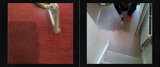 Steam cleaning carpets in Nottingham